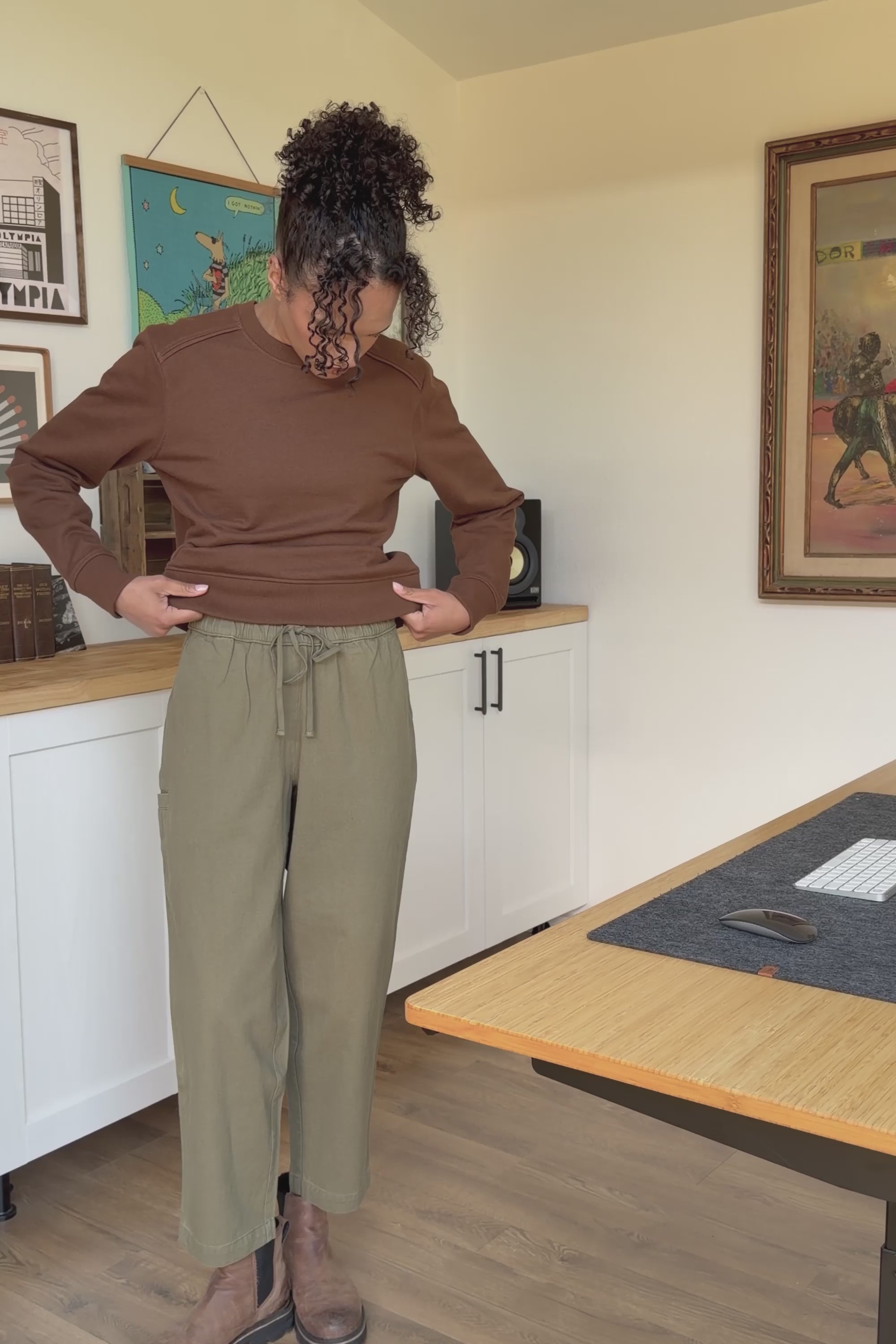 Lark Pant / Olive